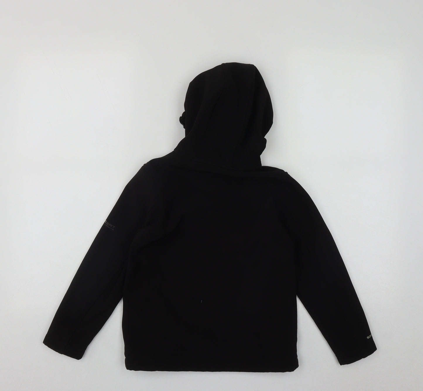 Regatta Boys Black   Windbreaker Coat Size 7-8 Years  Zip