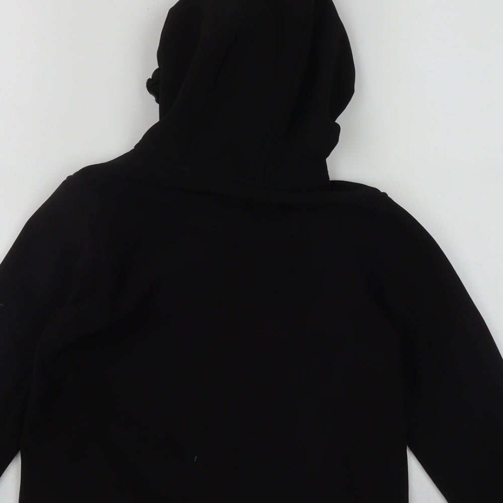 Regatta Boys Black   Windbreaker Coat Size 7-8 Years  Zip