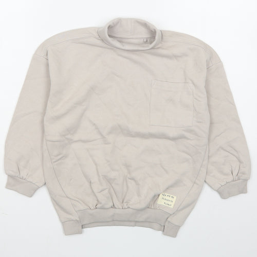 George Girls Beige  Cotton Pullover Sweatshirt Size 5-6 Years  Pullover