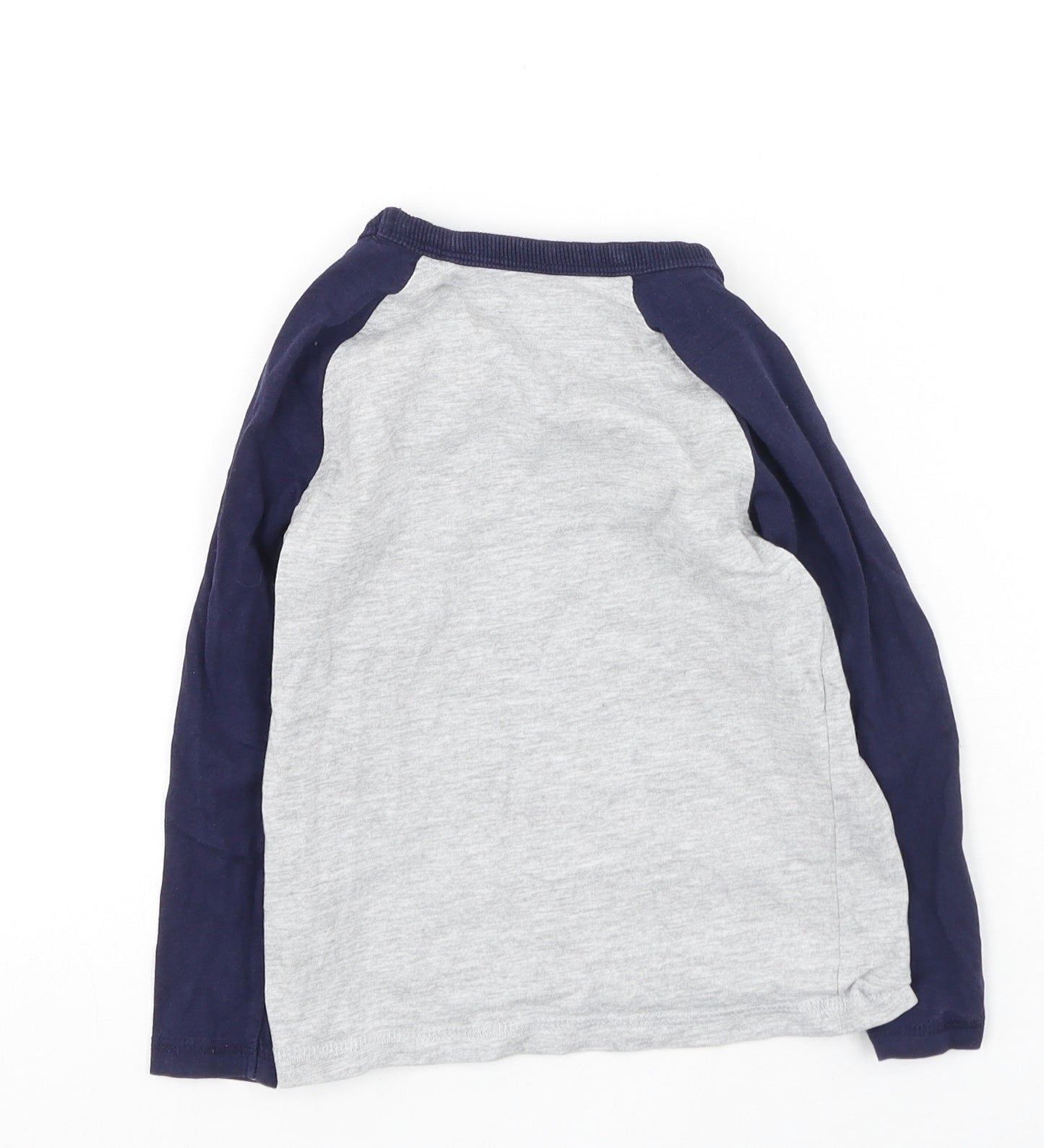 Dunnes Stores Boys Multicoloured  Cotton Basic Casual Size 2-3 Years Round Neck
