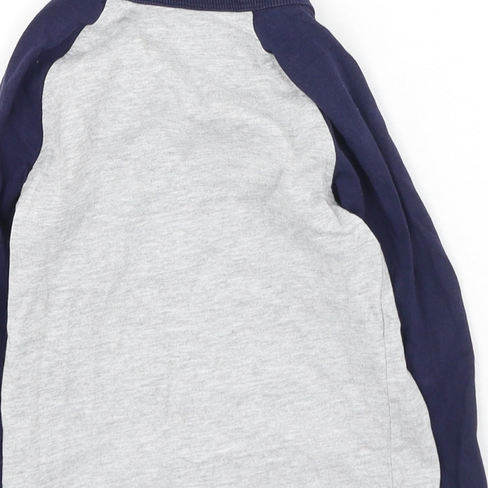 Dunnes Stores Boys Multicoloured  Cotton Basic Casual Size 2-3 Years Round Neck