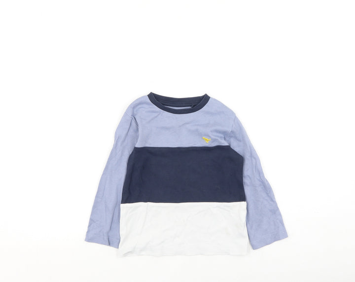 Next  Boys Multicoloured  Cotton Basic Casual Size 2-3 Years Round Neck
