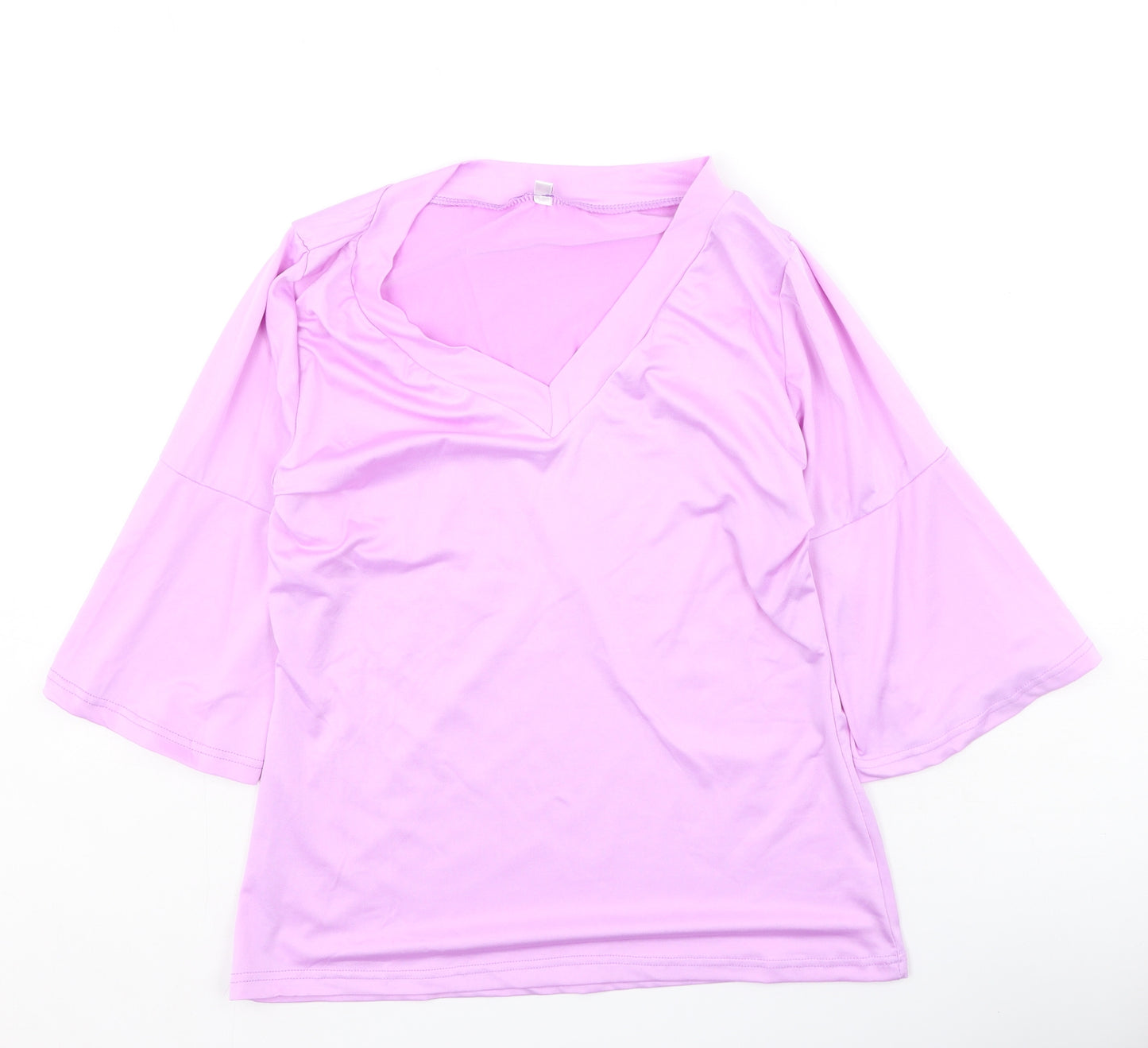 Preworn Womens   Polyester Basic Blouse Size M Scoop Neck