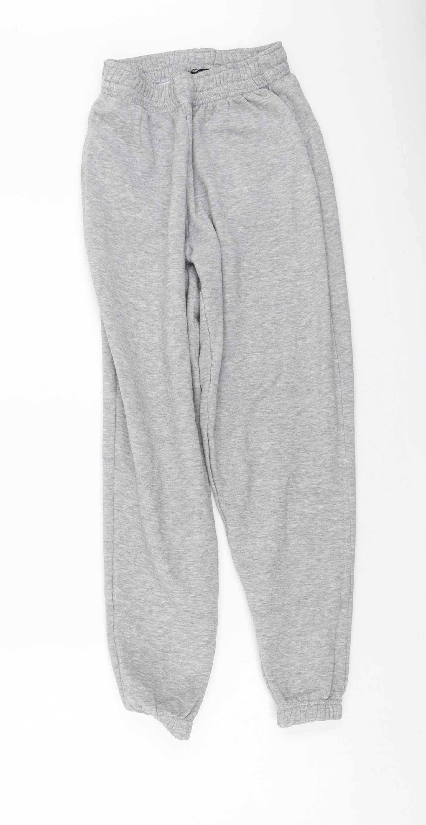 New look  Girls Grey  Cotton Jogger Trousers Size 12-13 Years  Regular
