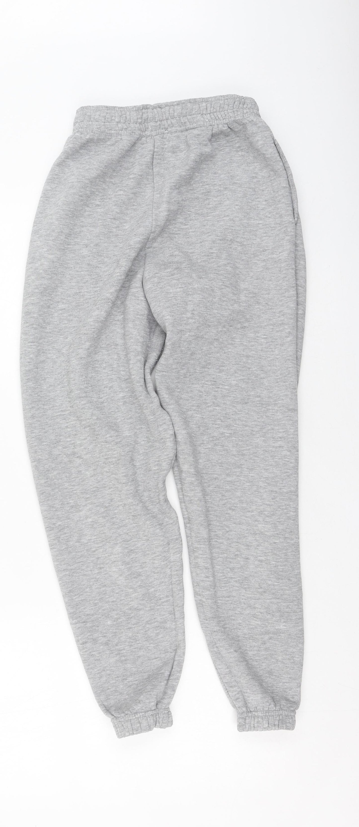 New look  Girls Grey  Cotton Jogger Trousers Size 12-13 Years  Regular