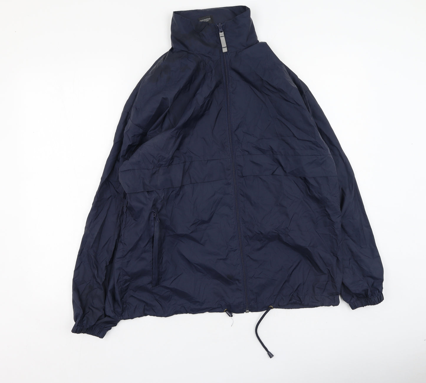 B&C Mens Blue   Jacket Coatigan Size M