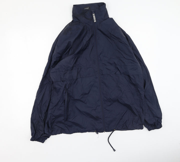 B&C Mens Blue Jacket Coatigan Size M