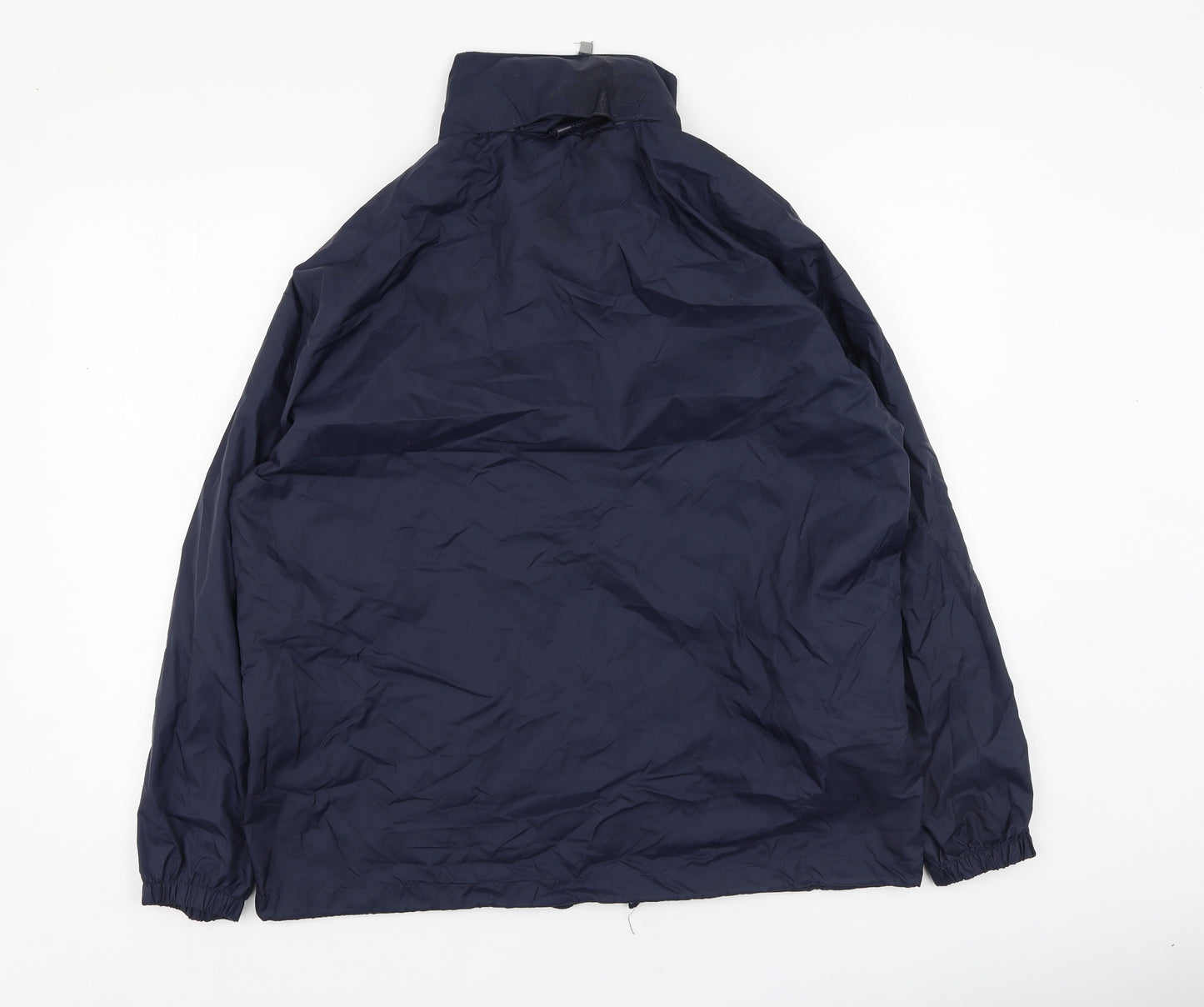 B&C Mens Blue   Jacket Coatigan Size M