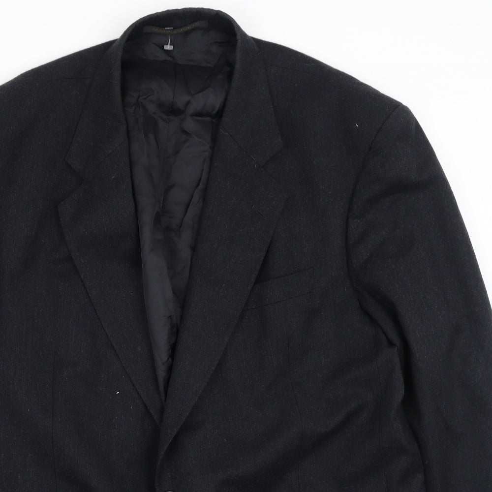 Marks and Spencer Mens Black   Jacket Coatigan Size XL