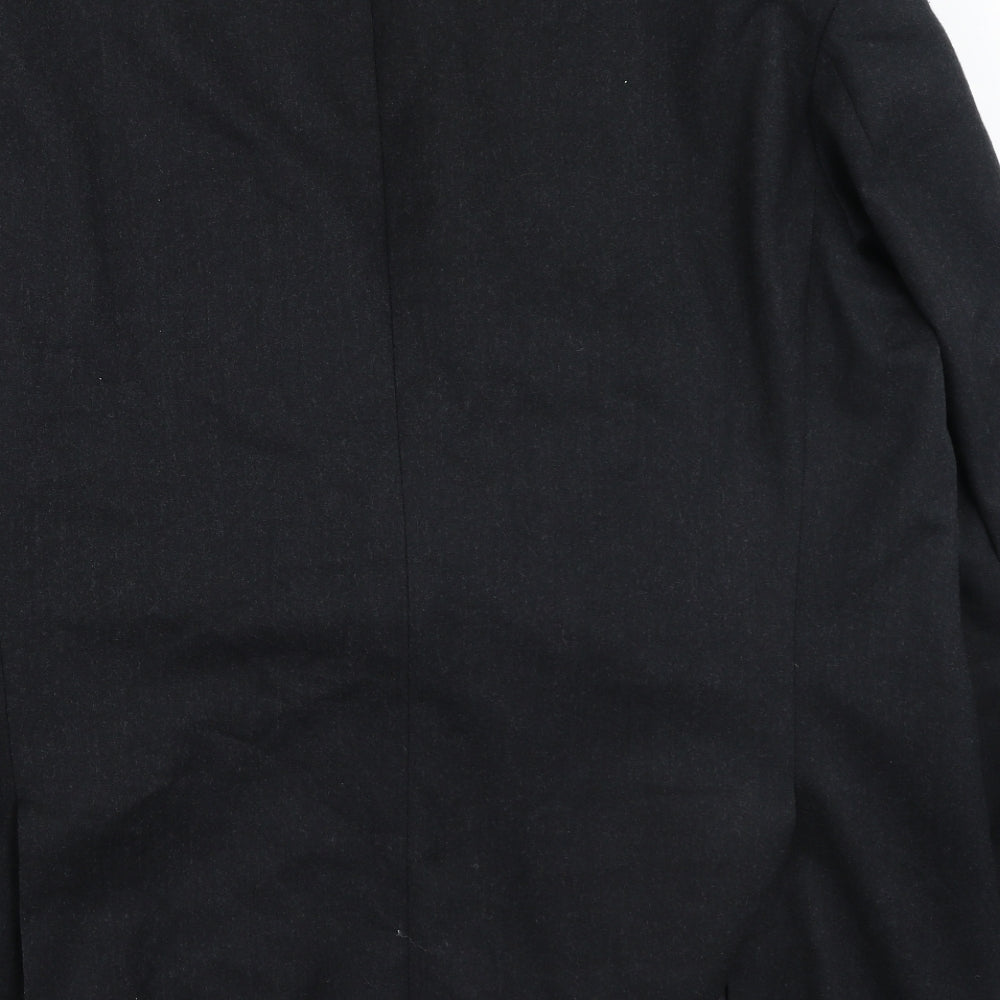 Marks and Spencer Mens Black   Jacket Coatigan Size XL