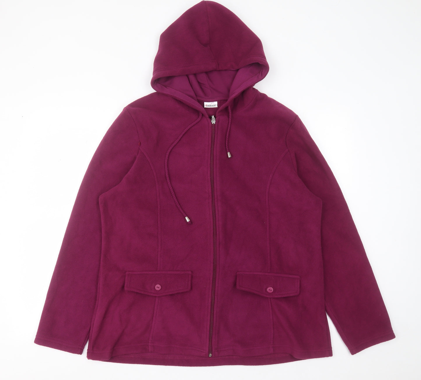 Damart Womens Purple   Jacket  Size 18  Zip