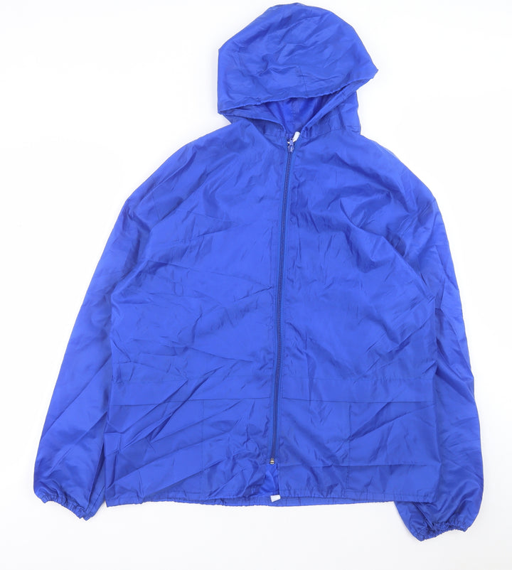 Preworn Mens Blue   Jacket  Size L  Zip