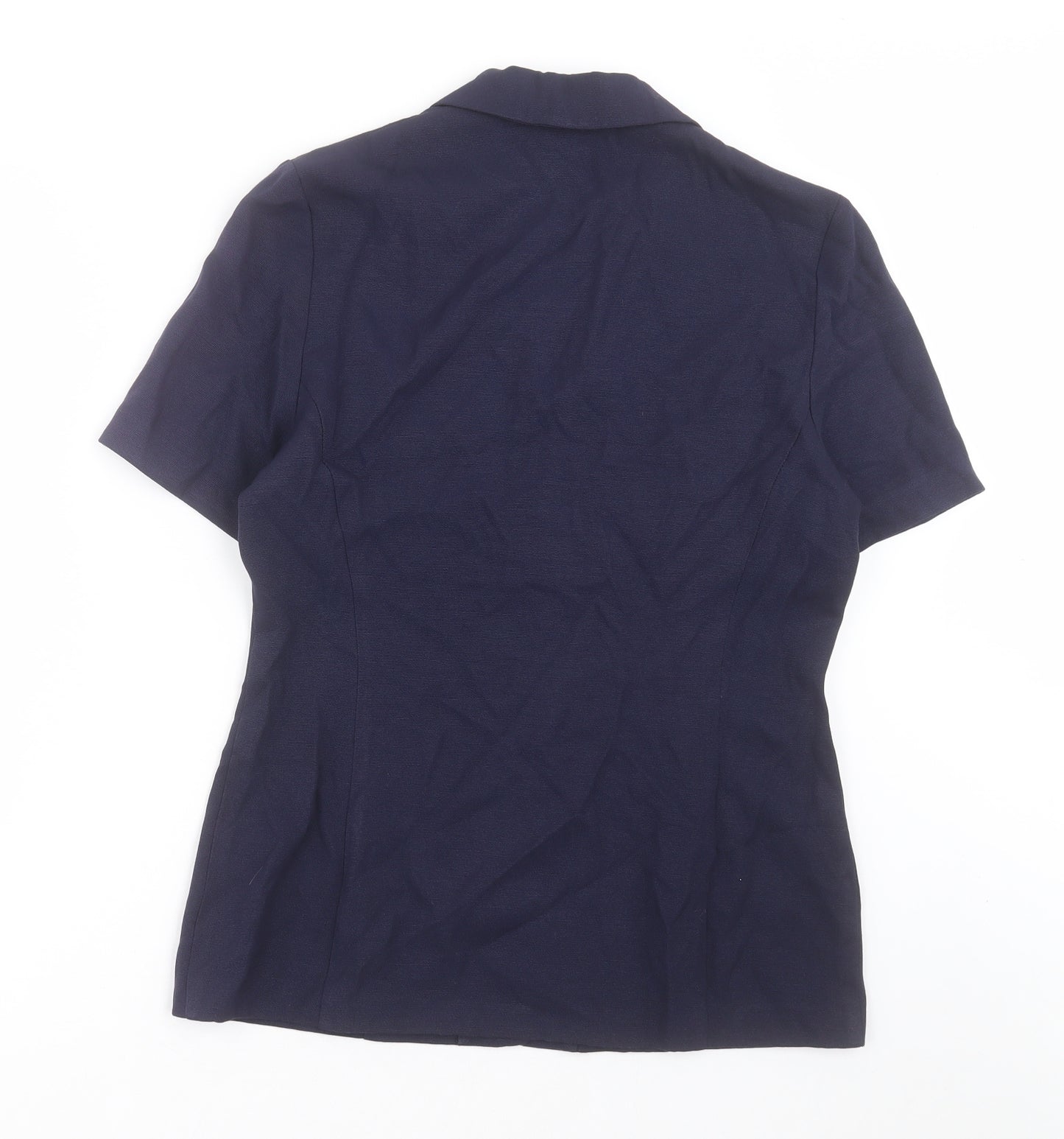 Dorothy Perkins Womens Blue   Jacket Blazer Size 12  Button