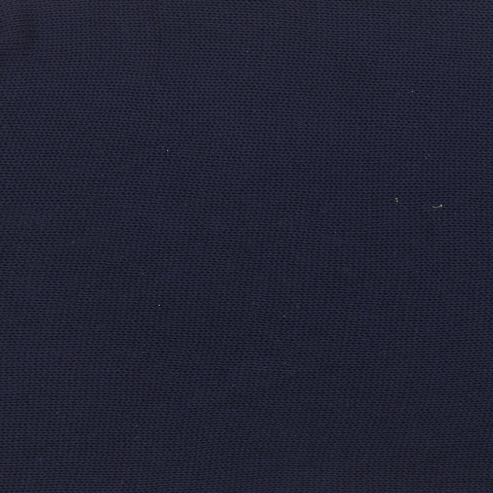 Collezione Gaia Womens Blue Boat Neck  Acrylic Pullover Jumper Size 2XL