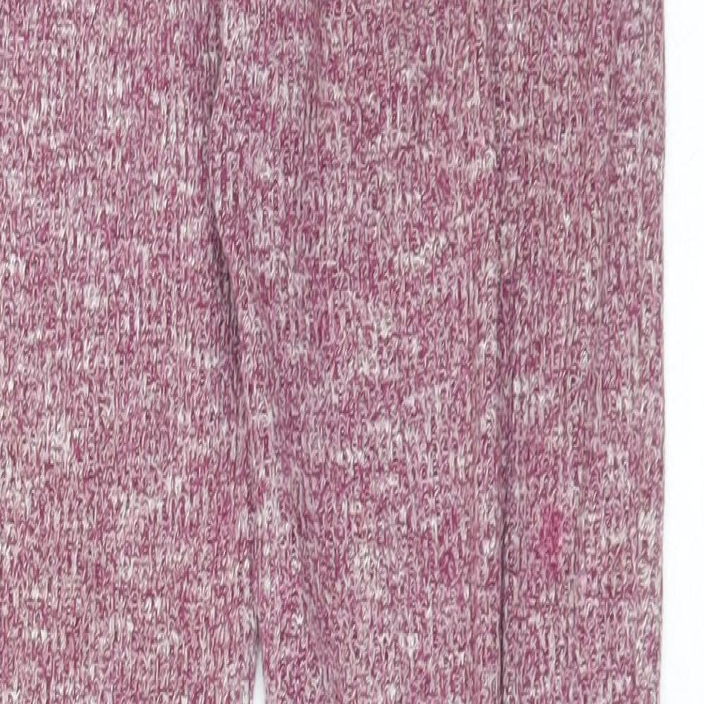 Gymshark Womens Purple  Polyester Capri Leggings Size S L26 in