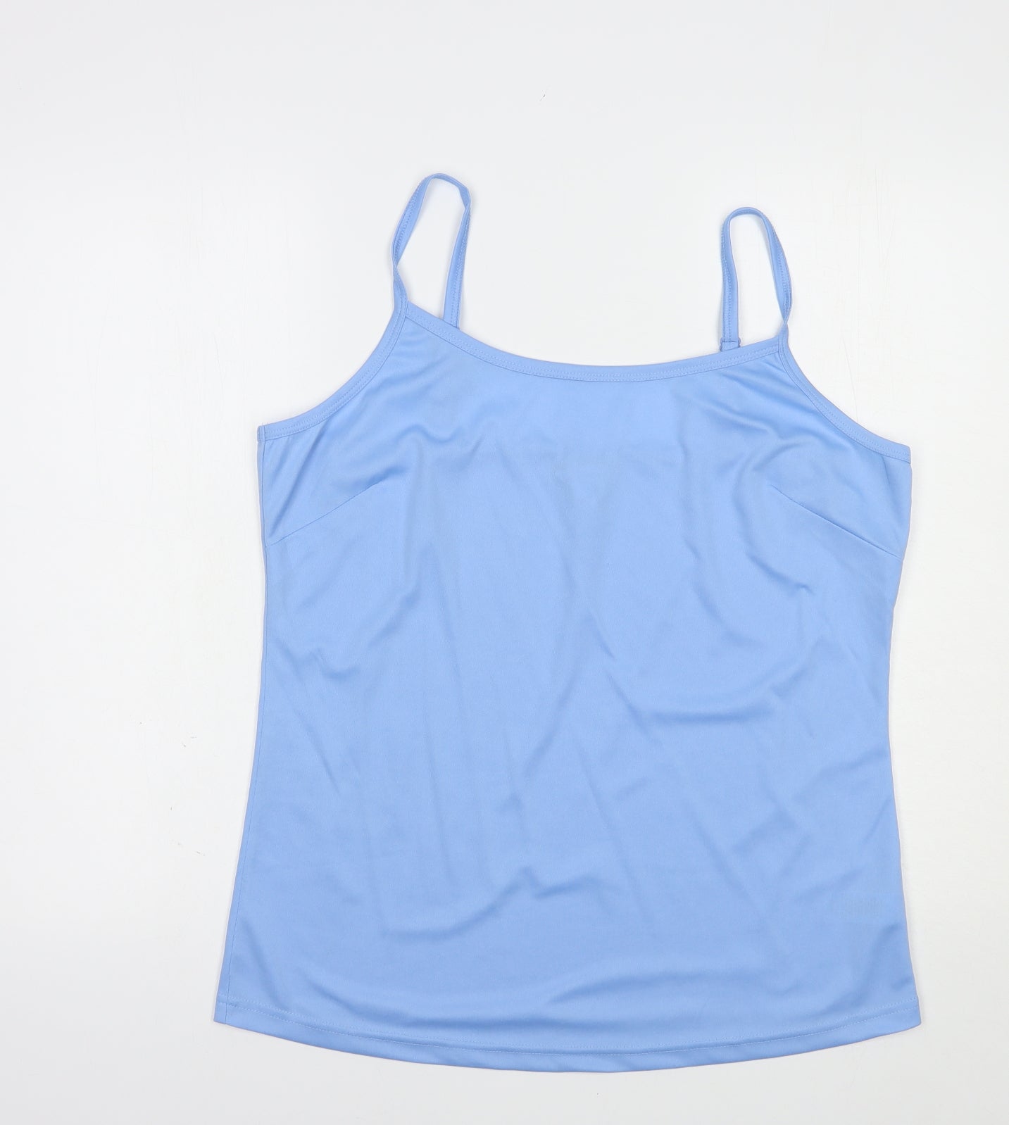 Marisota Womens Blue  Polyester Camisole Blouse Size 16 Square Neck