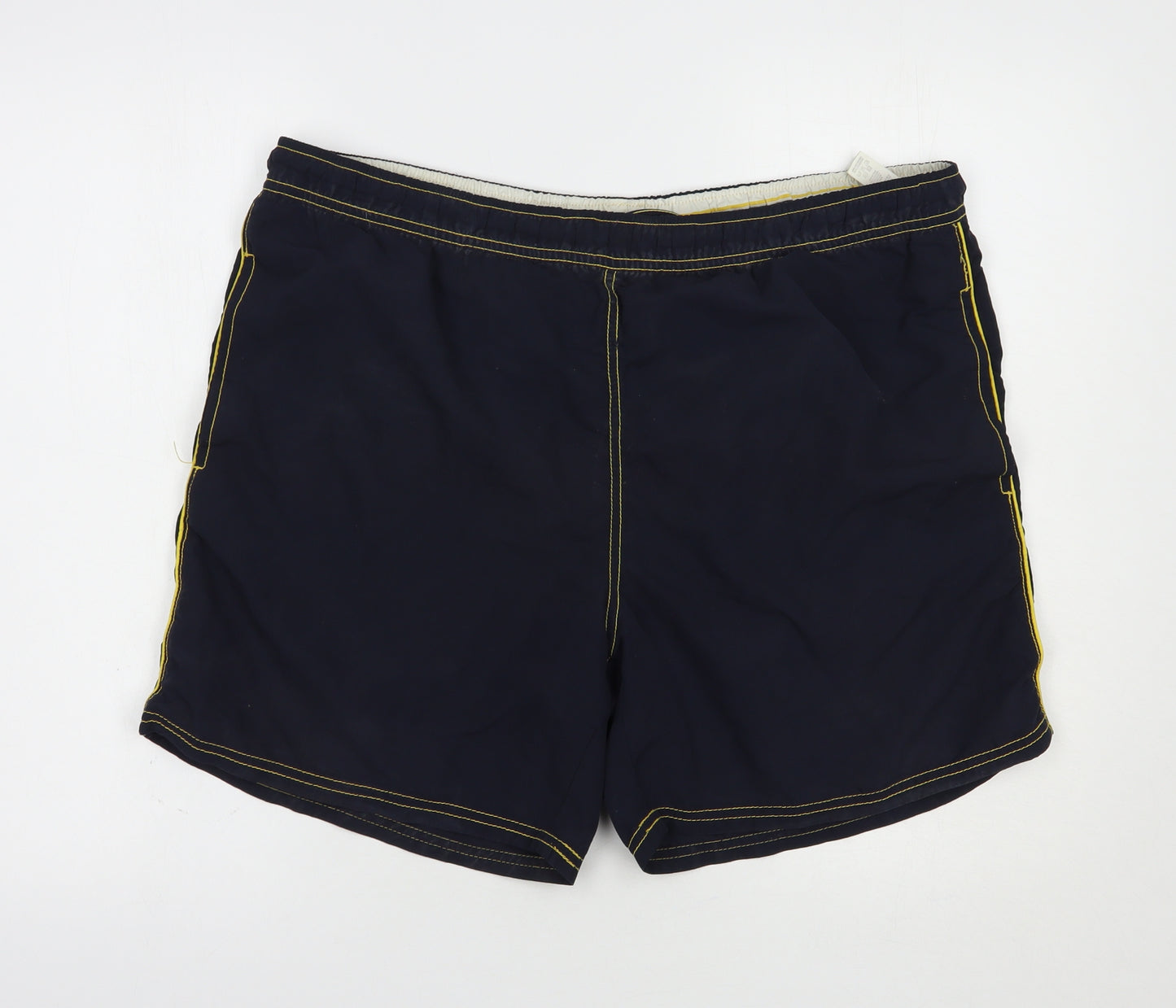 Dunnes Stores Mens Blue  Polyester Bermuda Shorts Size XL L6 in Regular Drawstring