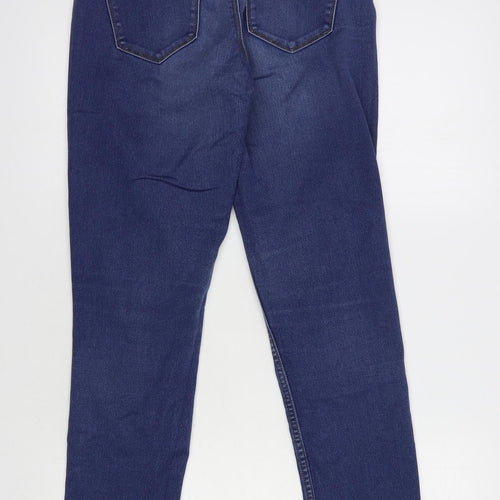 Only Womens Blue  Cotton Skinny Jeans Size 30 in L28 in Regular Button