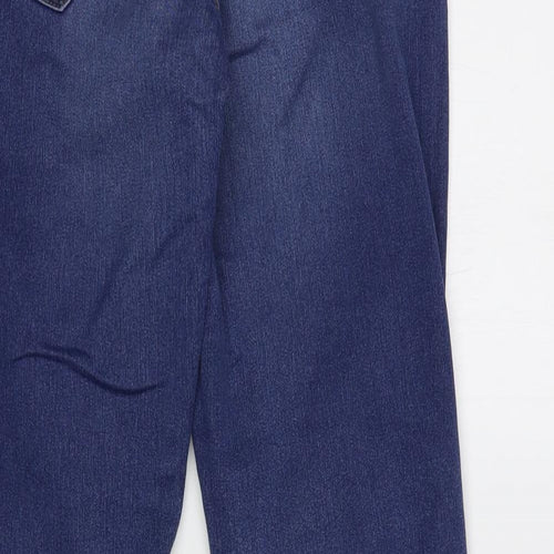 Only Womens Blue  Cotton Skinny Jeans Size 30 in L28 in Regular Button