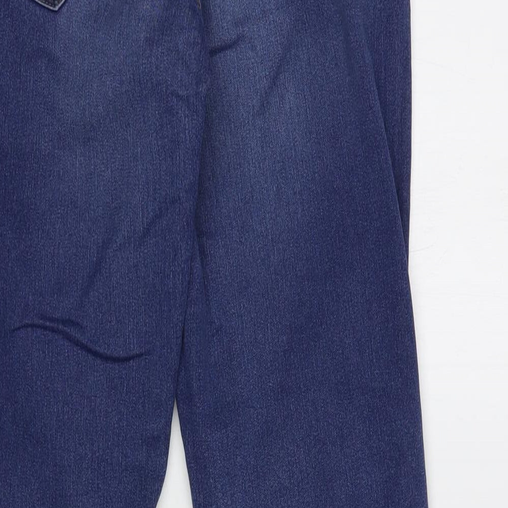 Only Womens Blue  Cotton Skinny Jeans Size 30 in L28 in Regular Button