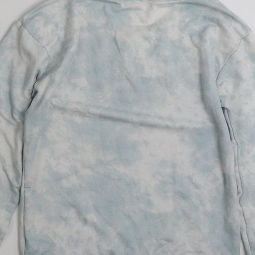 New Look Womens Blue  Polyester Pullover Sweatshirt Size 10  Pullover - Santa Monica