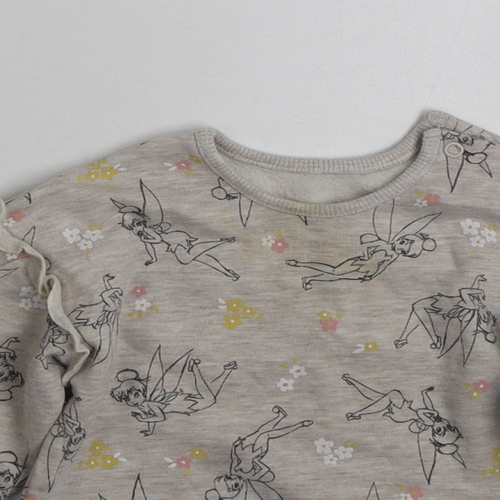 George Girls Pink  Cotton Pullover Jumper Size 18-24 Months  Pullover - Angel