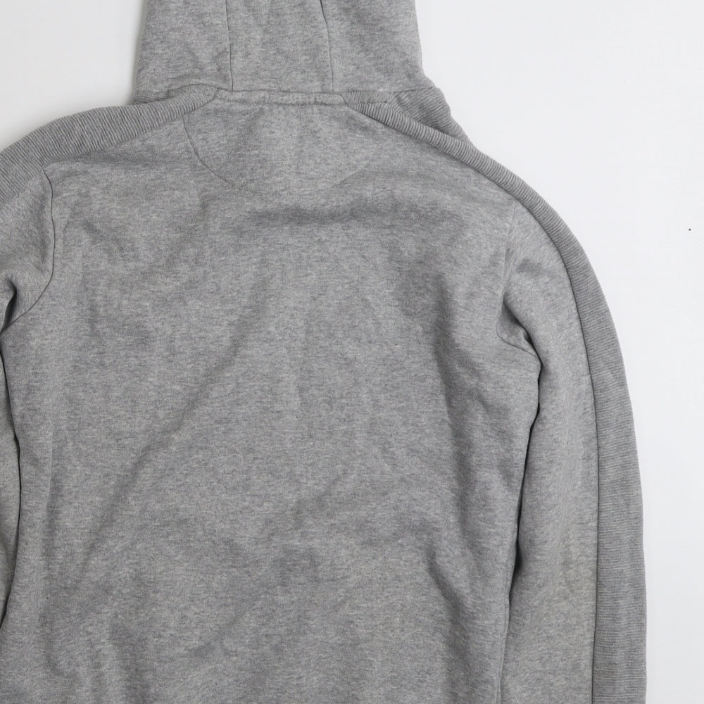 Matalan Boys Grey  Cotton Pullover Hoodie Size 13 Years  Pullover