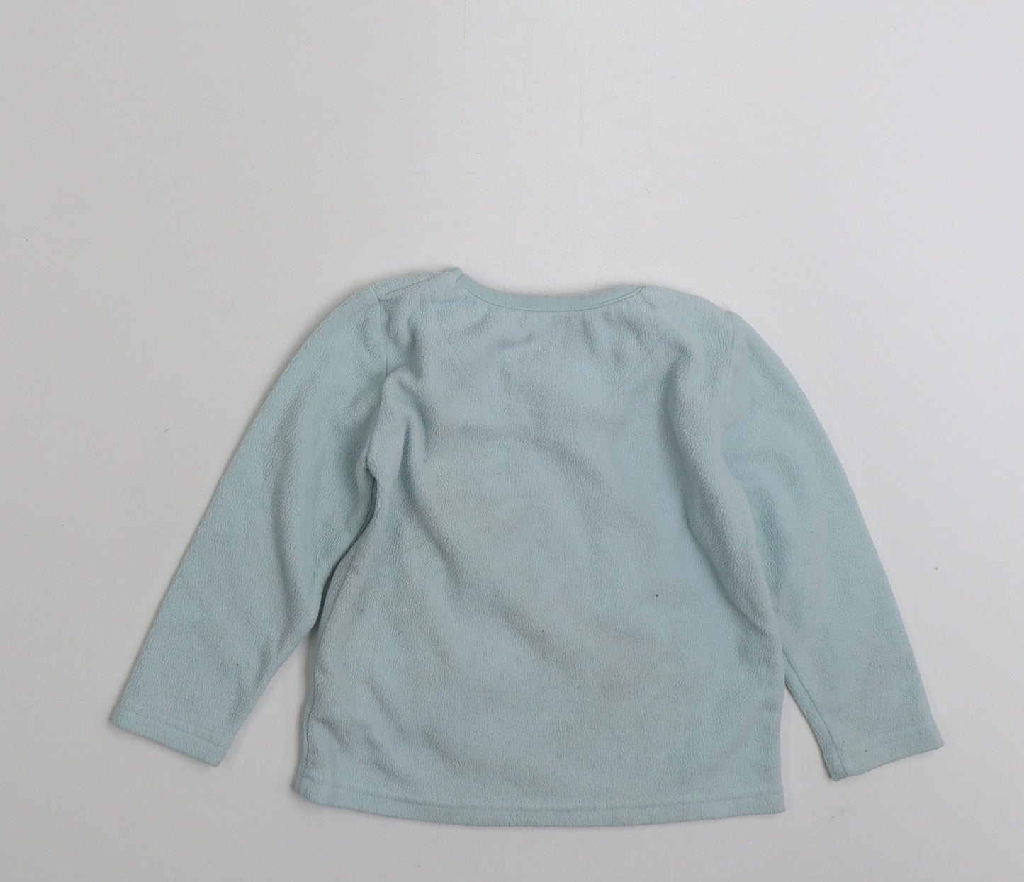 Primark Girls Blue  100% Polyester Pullover Sweatshirt Size 2-3 Years  Pullover - Over the Moonicorn!