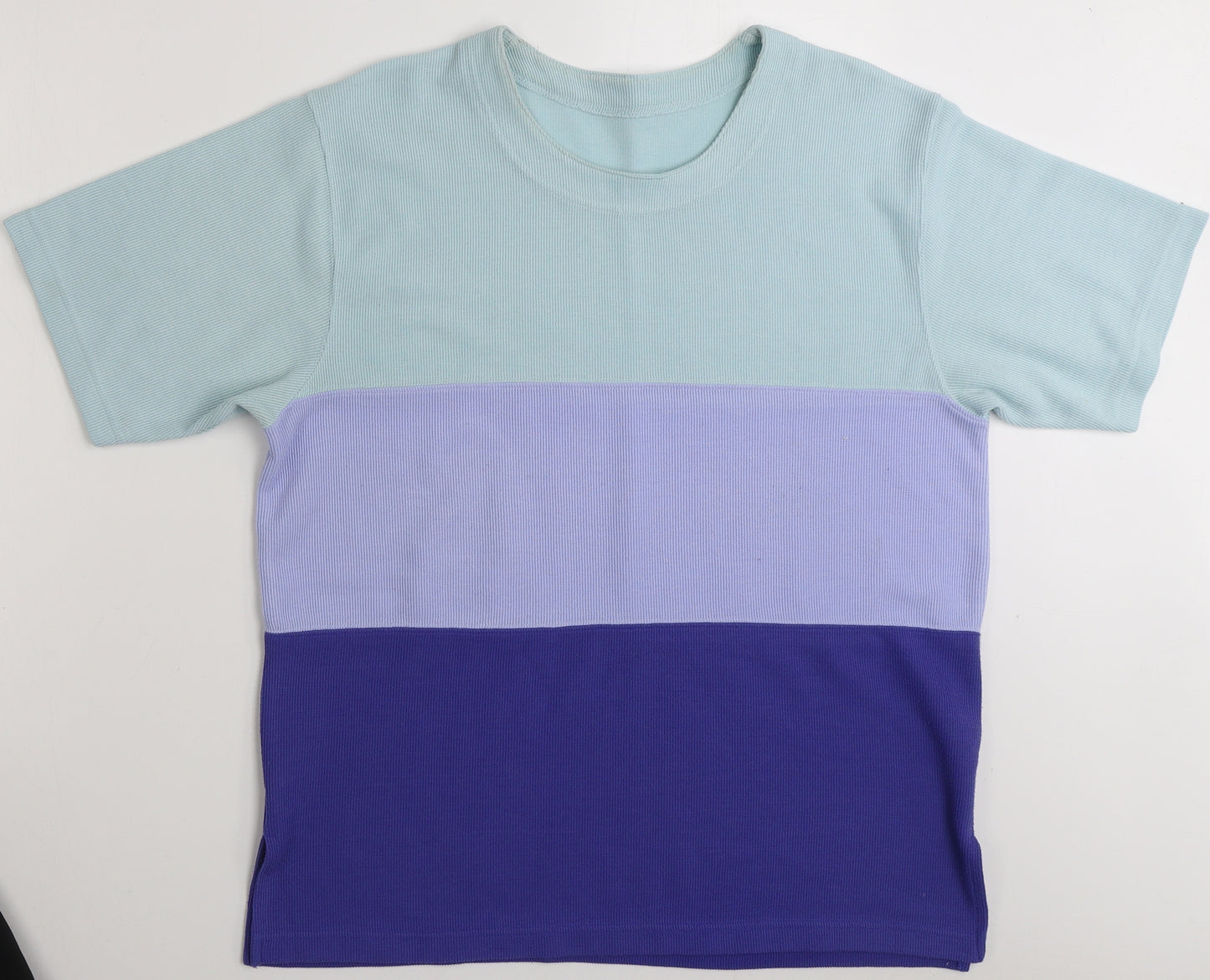 Preworn Womens Multicoloured Colourblock Polyester Pullover Sweatshirt Size M  Pullover - Size M-L