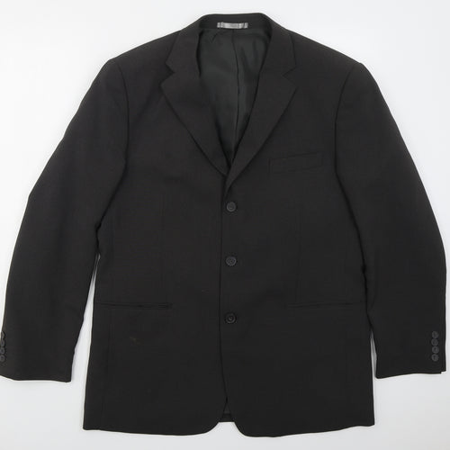 Matalan Mens Grey  Polyester Jacket Suit Jacket Size 42