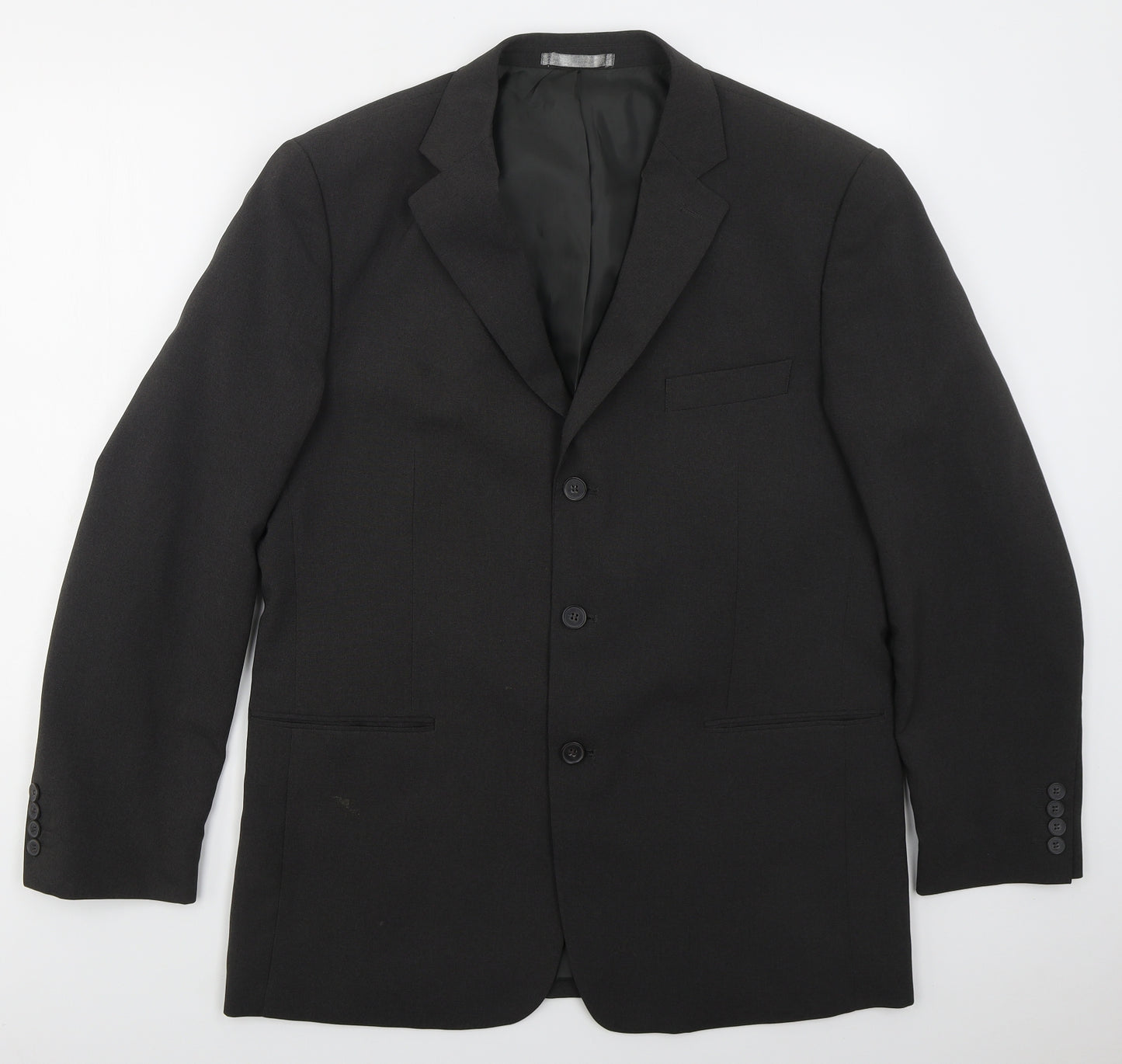 Matalan Mens Grey  Polyester Jacket Suit Jacket Size 42