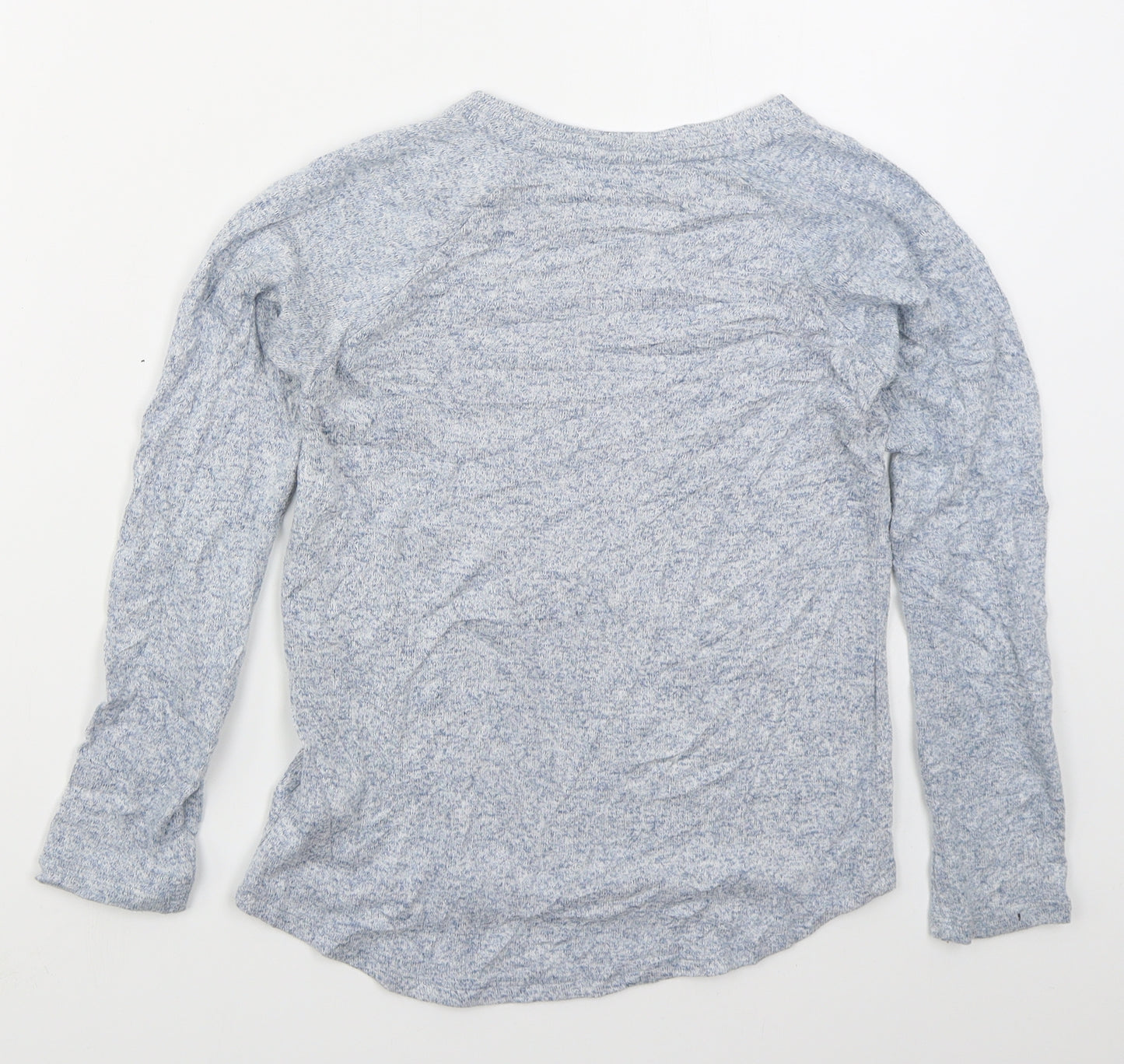 Gap Girls Blue Crew Neck  Viscose Pullover Jumper Size M  Pullover