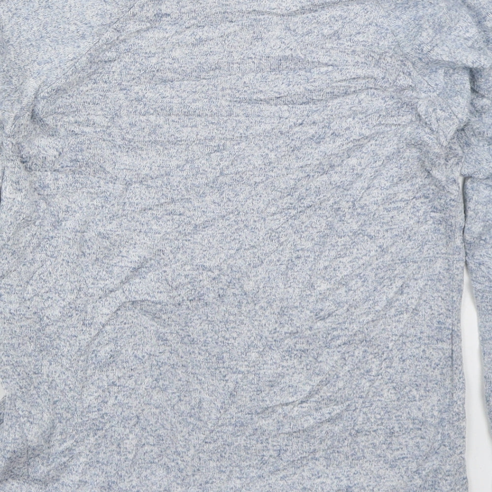 Gap Girls Blue Crew Neck  Viscose Pullover Jumper Size M  Pullover