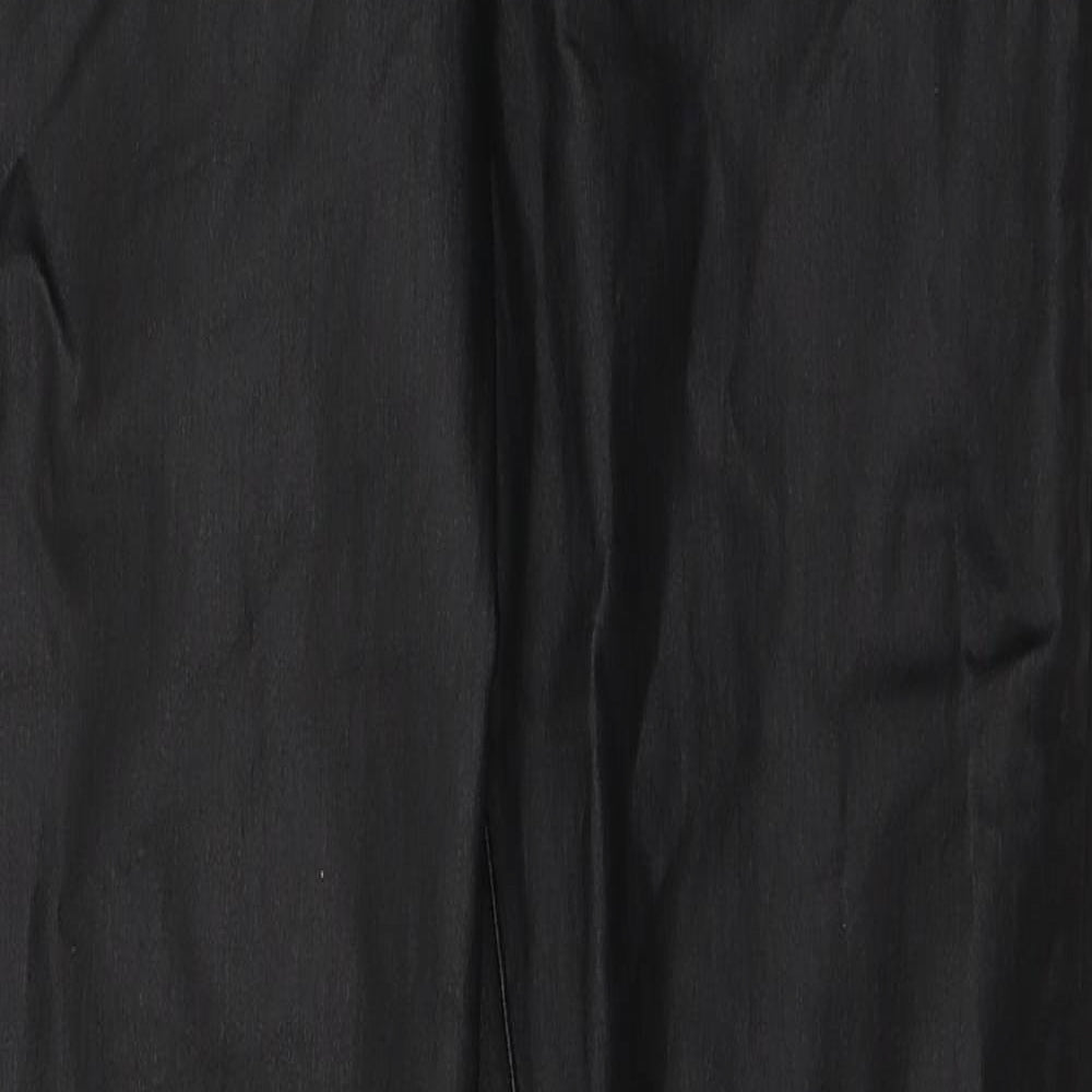 In the Style Womens Black  Polyethylene Skinny Jeans Size 12 L32 in Regular Button