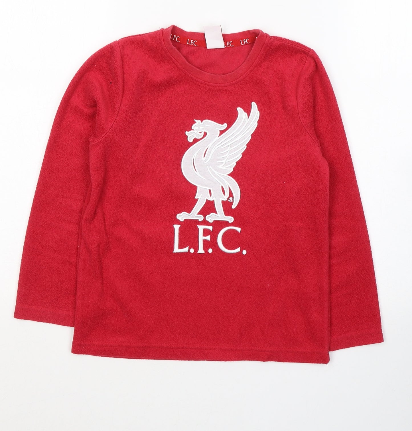 Liverpool FC Boys Red  Polyester  Pyjama Top Size 6-7 Years  Pullover - LIVERPOOL FC