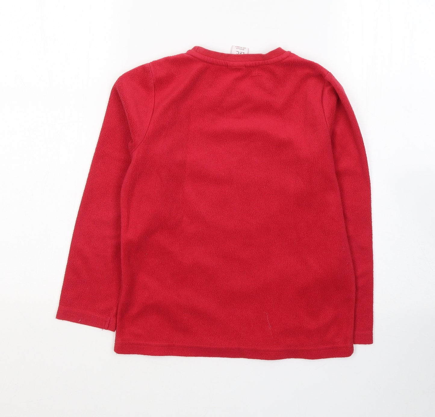 Liverpool FC Boys Red  Polyester  Pyjama Top Size 6-7 Years  Pullover - LIVERPOOL FC
