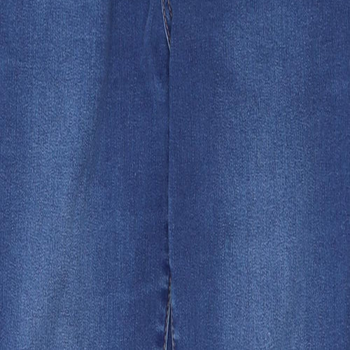 New Look Womens Blue  Cotton Skinny Jeans Size 10 L28 in Slim Button