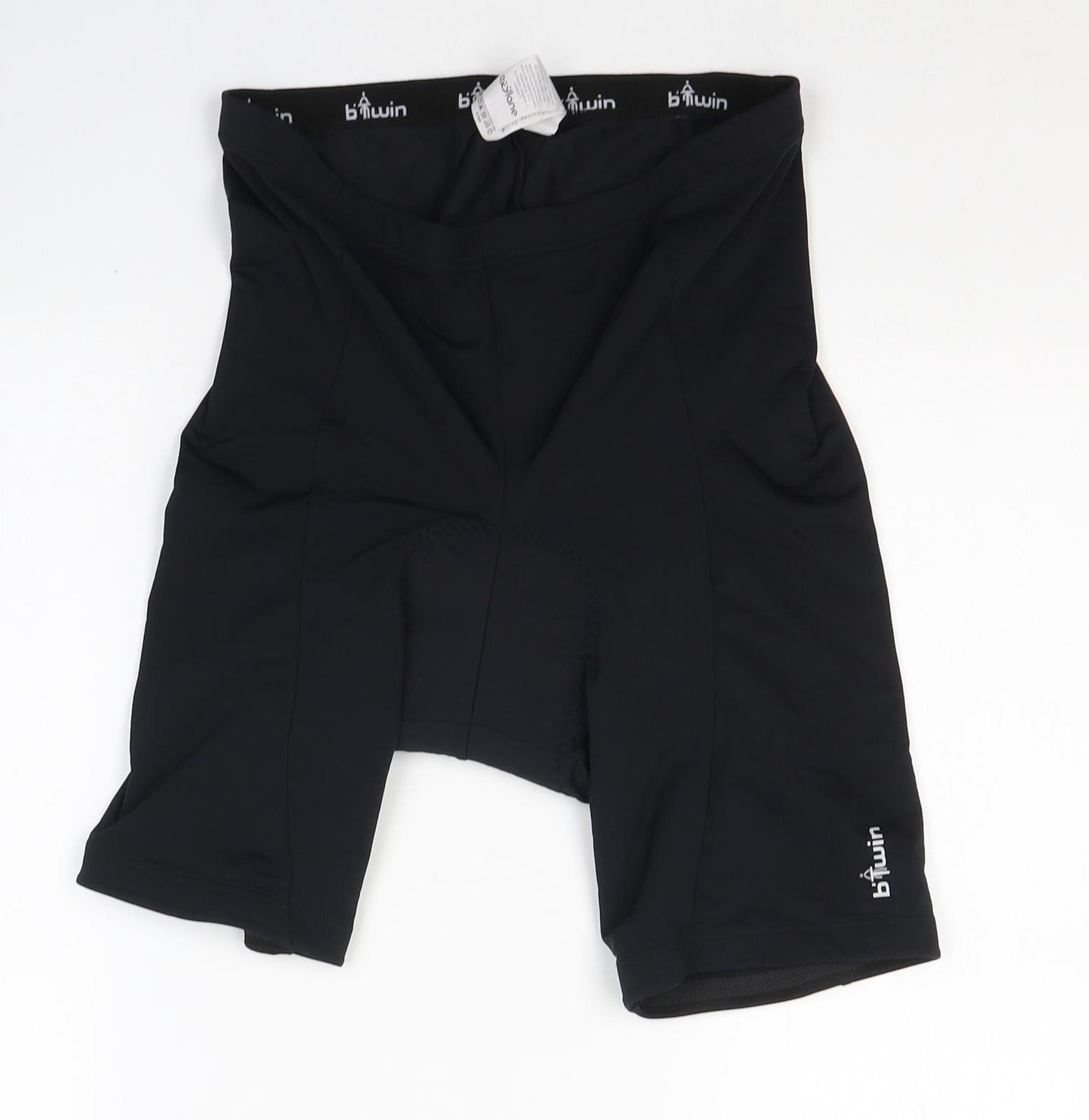 OXYLANE Mens Black  Polyester Biker Shorts Size XL L10 in Regular