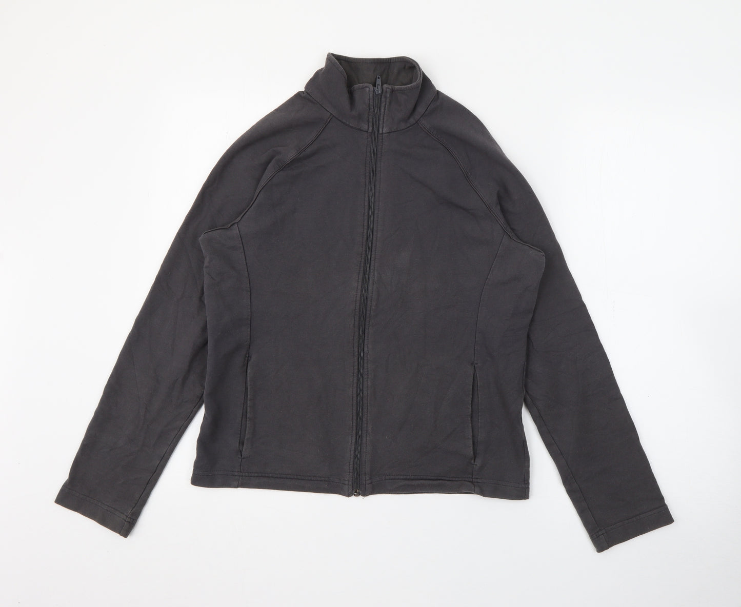 Marks and Spencer Womens Grey   Jacket  Size 12  Zip