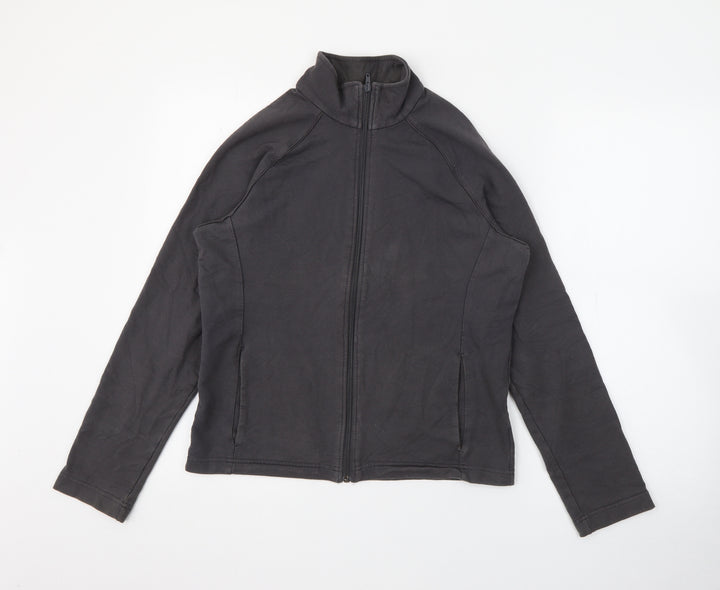 Marks and Spencer Womens Grey   Jacket  Size 12  Zip