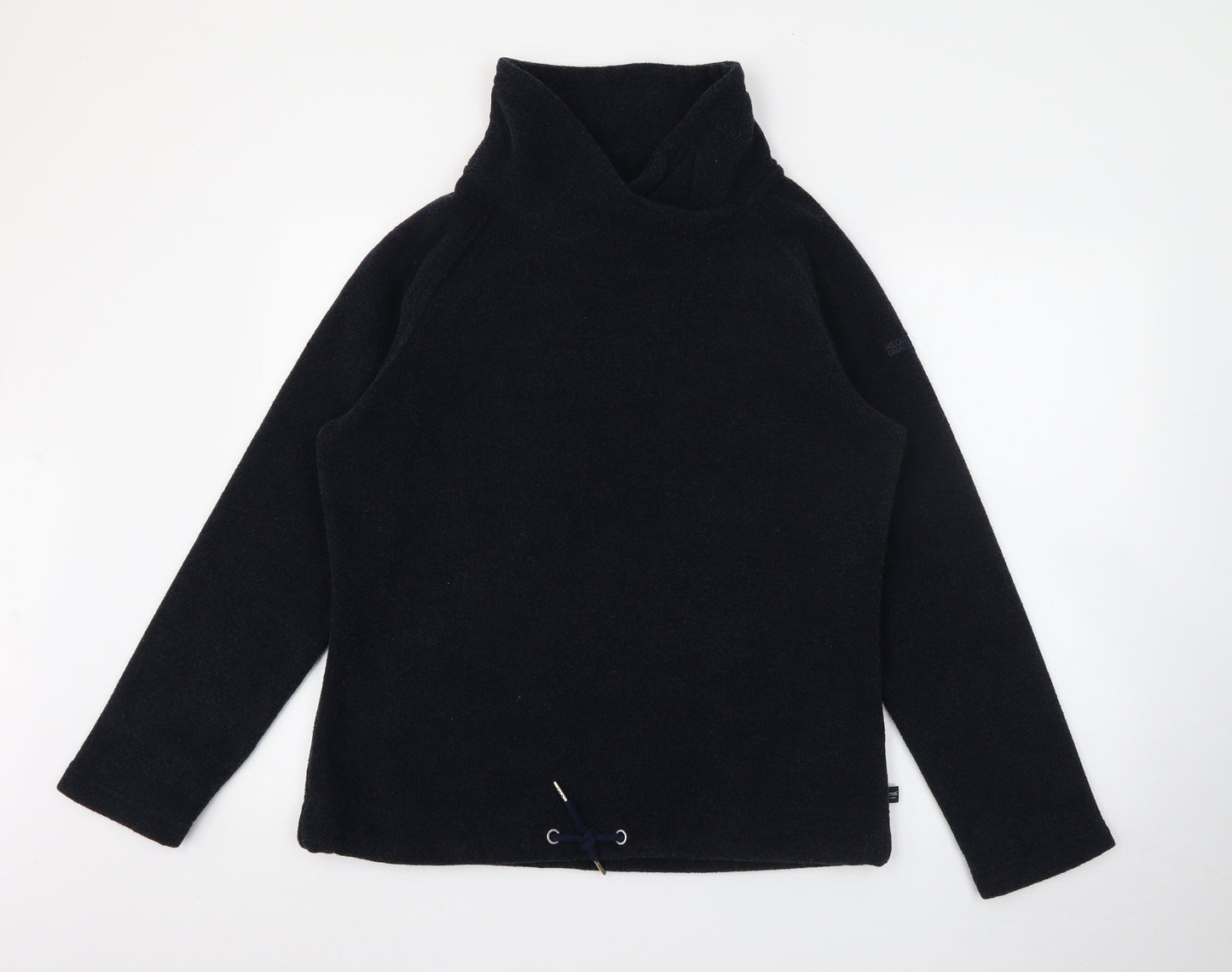 Regatta Womens Blue Roll Neck  Polyester Pullover Jumper Size 14