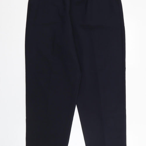 Cloassic Womens Blue  Polyester Trousers  Size 16 L23 in Regular
