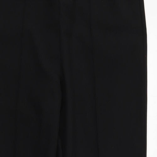 Isle Essentials Womens Black  Polyester Trousers  Size 16 L25 in Regular