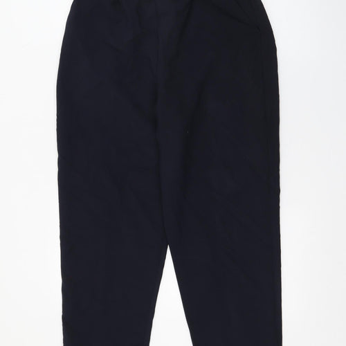 Classics Womens Blue  Polyester Trousers  Size 16 L23 in Regular