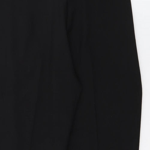 Classic Womens Black  Polyester Trousers  Size 18 L24 in Regular