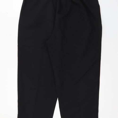 Classic` Womens Black  Polyester Trousers  Size 16 L23 in Regular