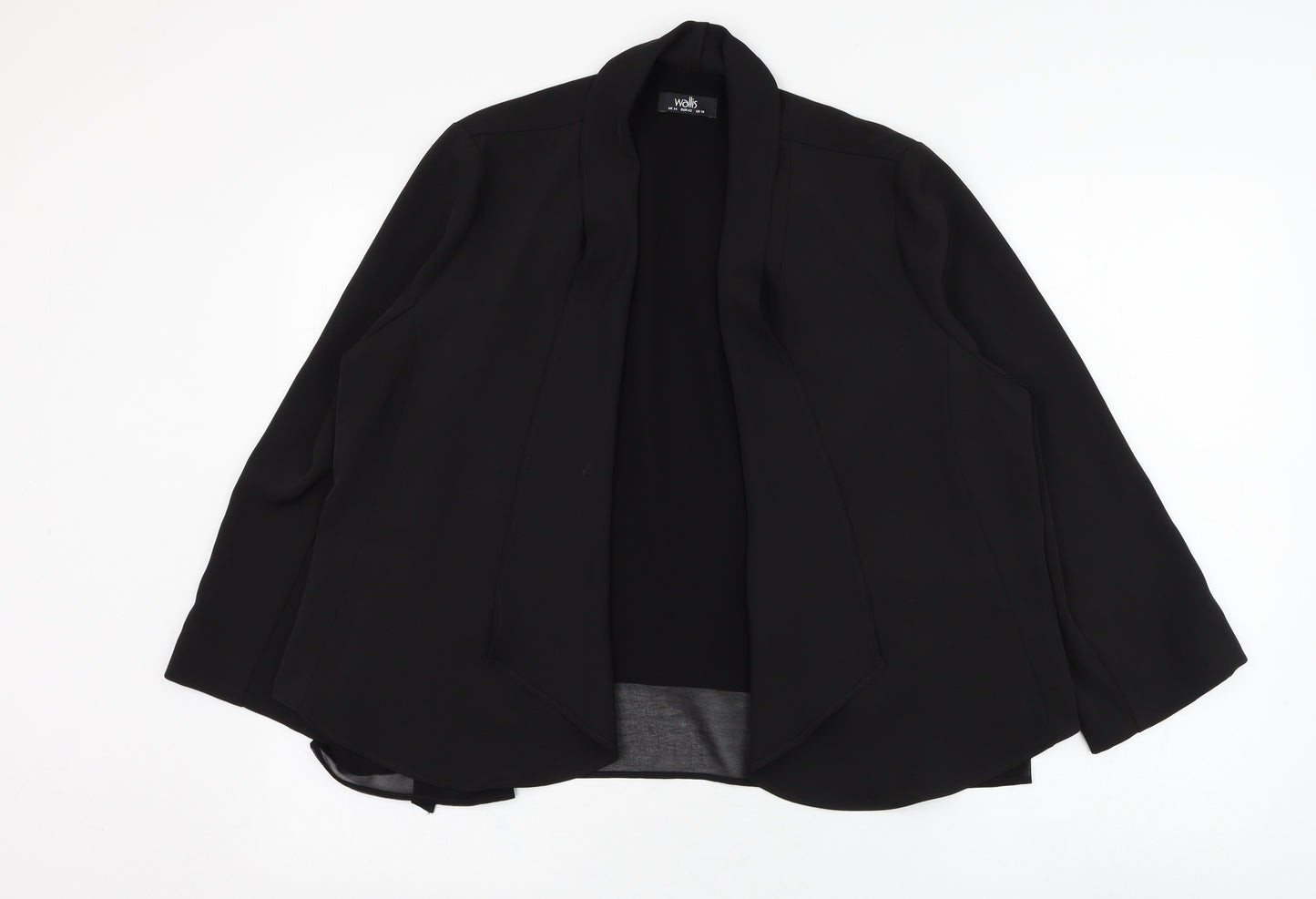 Wallis Womens Black   Jacket  Size 14