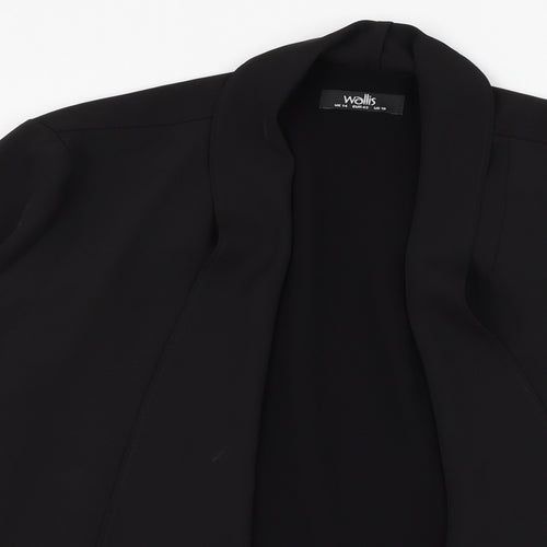 Wallis Womens Black   Jacket  Size 14