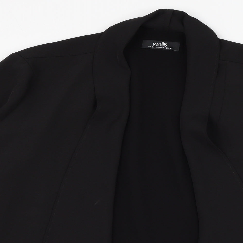 Wallis Womens Black   Jacket  Size 14