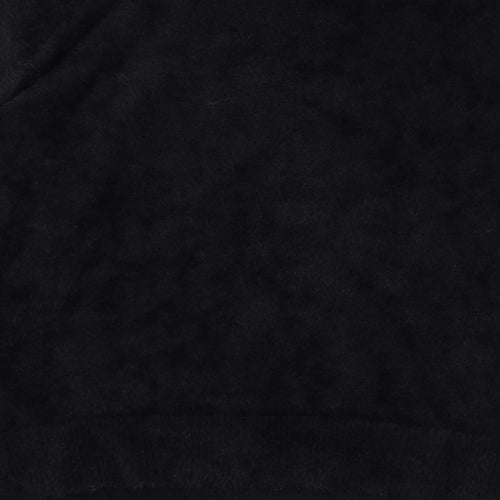 Primark Womens Black  Nylon Pullover Sweatshirt Size 10  Pullover